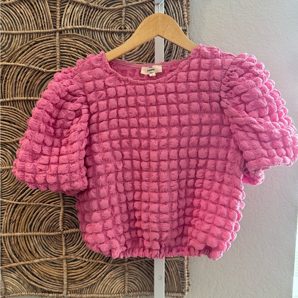 Entro Fun Pink Bubble Crop